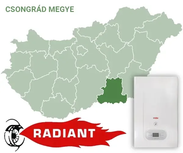 radiant szervizek Csongrád-Csanád megyében